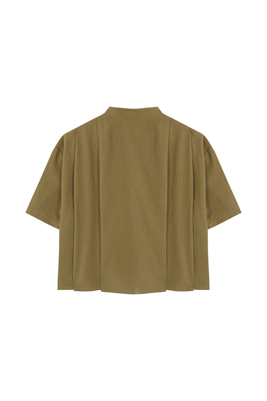 Camisa de manga corta Tanita kaki
