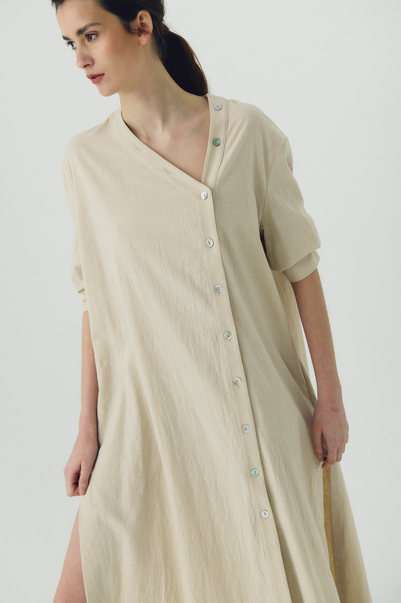 Vestido Iulia denim chambray