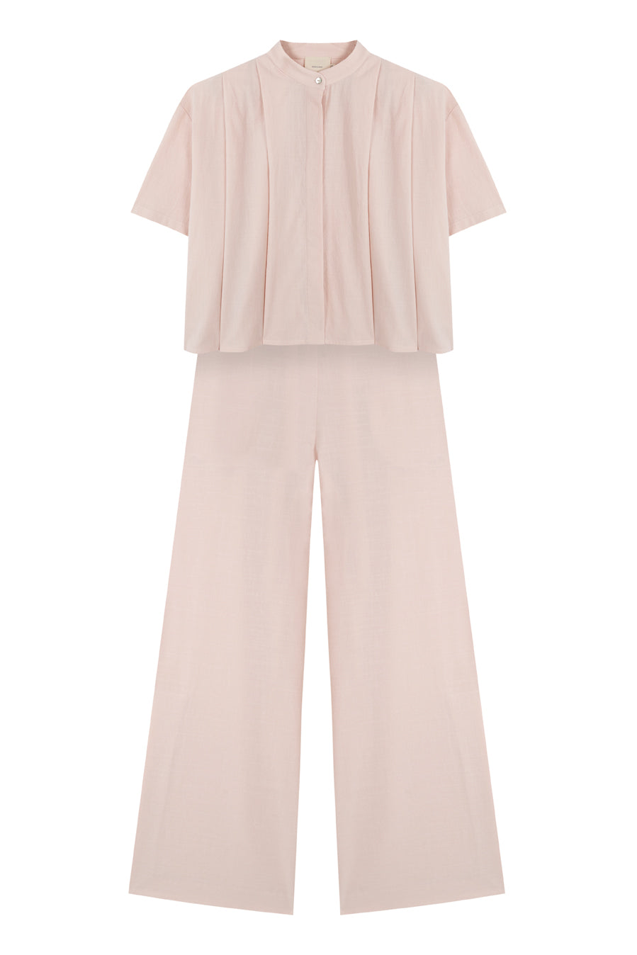 Conjunto Obis franky rosa pálido